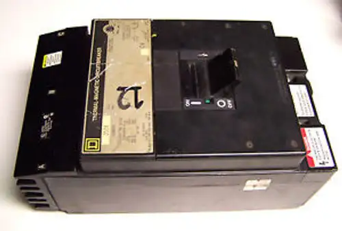 Square D 3P 350A Cat Lc36350 L-202 Thermal-Magnet Breaker