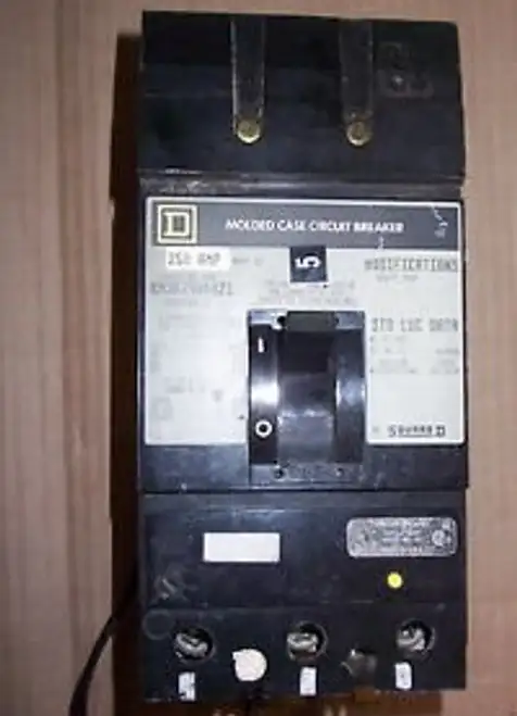 Square D Ka Ka36250 3 Pole 250 Amp Breaker Ka362501021 Shunt Ka36250-1021
