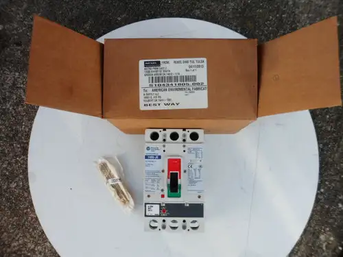 Allen Bradley 140U-J6 Type B 3 Pole J-Frame 250A 140U-J6D3-D22 斷路器