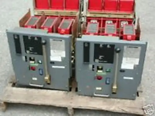Square D Air Circuit Breaker Low Voltage Ac 2000 Amp Model Ds-420