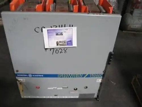 General Electric VB1-7.2-500-3) Power Vacuum Circuit Breaker /