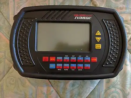 Sistema portátil de registro de datos Omega Serie Om-3000 Modelo Om-3001