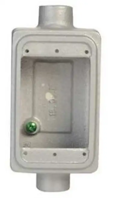 APPLETON ELECTRIC FDC-1-100 Cast Device FDC 1Gang 1 Hub Malleable Iron