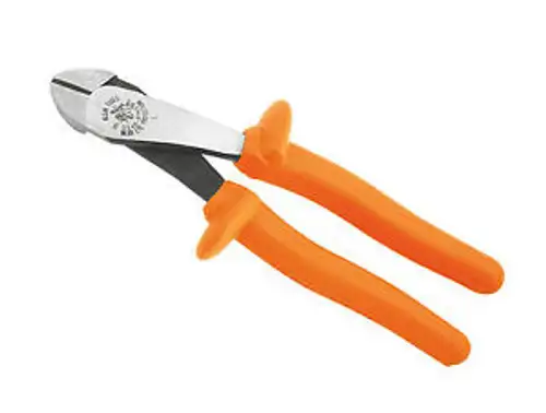 Klein D248-8-INS Insulated 8 Diagonal Cutting Pliers with Angled Head