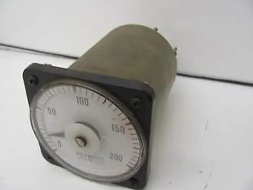 GENERAL ELECTRIC KILOWATTS AC METER 0-200KW