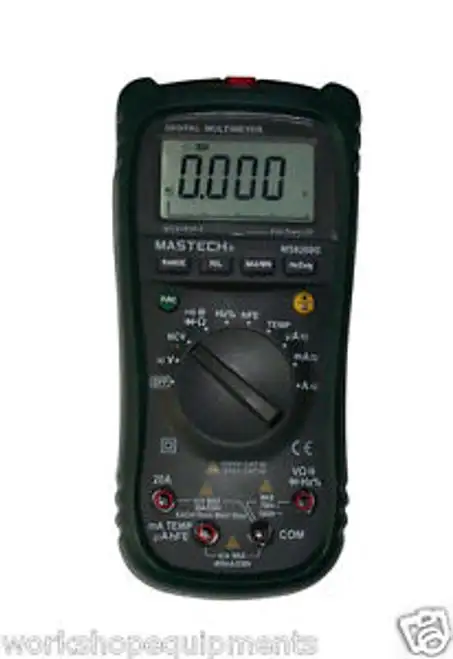 MS8260G Digitalmultimeter DMM AC/DC/Widerstand/nF/uF/Hz/Temperatur/Frequenz