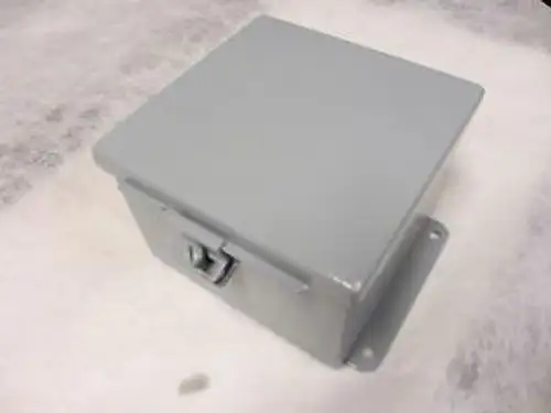 Asco #M828745 Nema 13 6 X 6 X 4 Gray Steel Enclosure