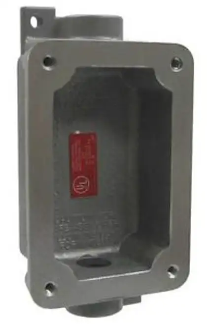KILLARK FXB-6 Device 1In Hub 15.5Cu-In 2 Hubs