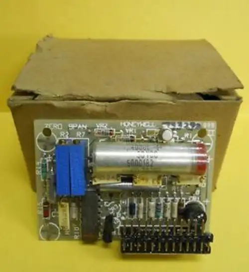 HONEYWELL INPUT BOARD MODEL NO. 733292 TYPE K RANGE 0 TO 1000F 30733263-001