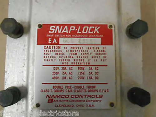 NAMCO CONTROLS EA800-25150 EXPLOSIONSGESCHÜTZTES GEHÄUSE