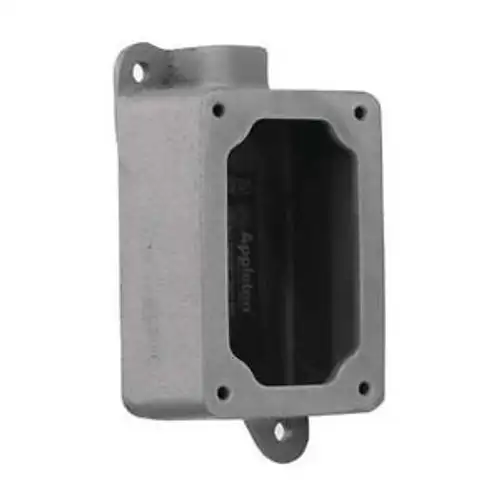 Appleton Electric Efdc110-Nl-Q Mounting Body 1Gang 1In Feed-Thru M Iron