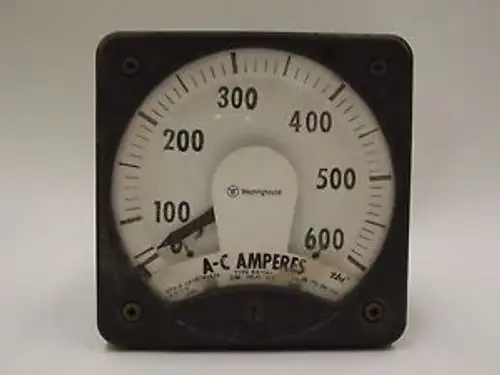 291B673A11 Ka-22 Westinghouse A-C 0-600 Volts Panel Board Voltmeter
