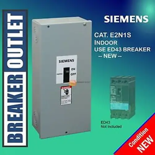 E2N1S Siemens Indoor Surface Mount Breaker Enclosure