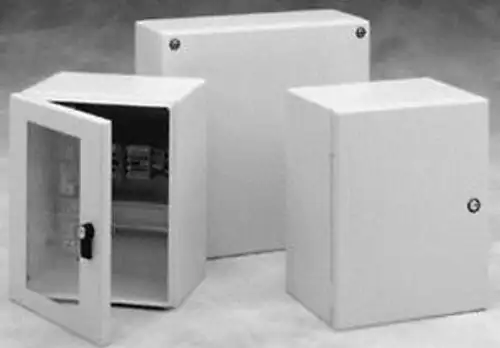 Nr. 91F4822 Hoffman Enclosures Lhc252015 Gehäuse Wandmontage Stahl Grau