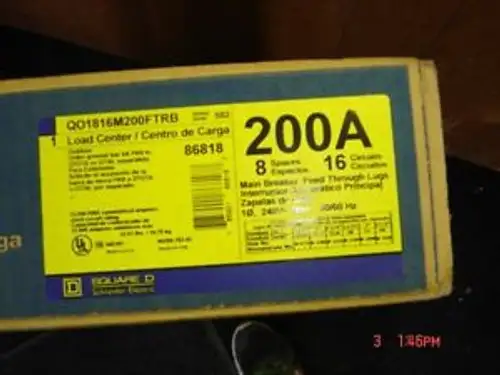 Qo1816M200 1 Ftrp Rain Tite Load Center Quadrat D