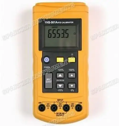 Brand Yhs-501 calibrador de sinal de temperatura RTD