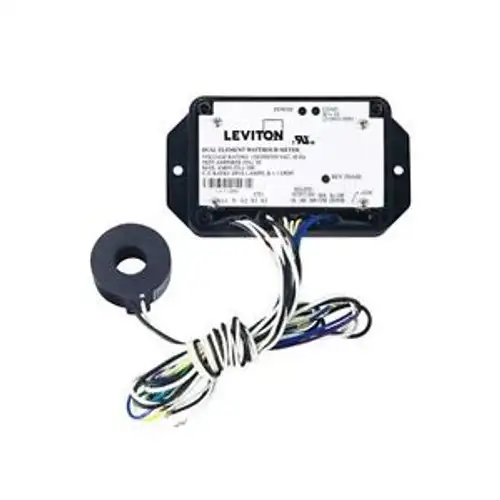 Leviton 5B101-T01 Epoxy Encapsulated Single Element Cts Included 0.1 Kwh And 0