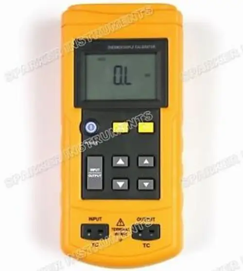 Yhs-502 Thermoelement Temperatur Signalquelle Prozess Kalibrator Messgerät Tester