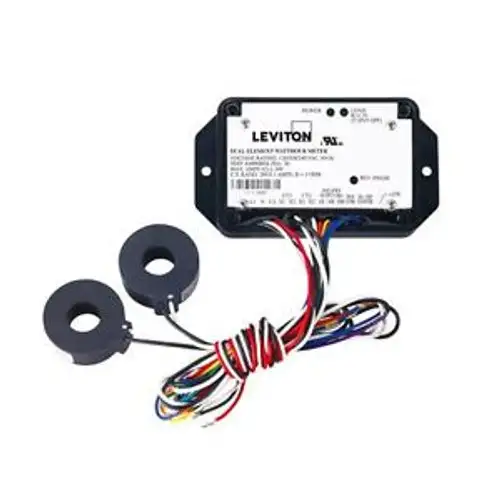 Leviton 5B201-H01 Epoxy Encapsulated Dual Element Cts Included 1.0 Kwh And 0.1