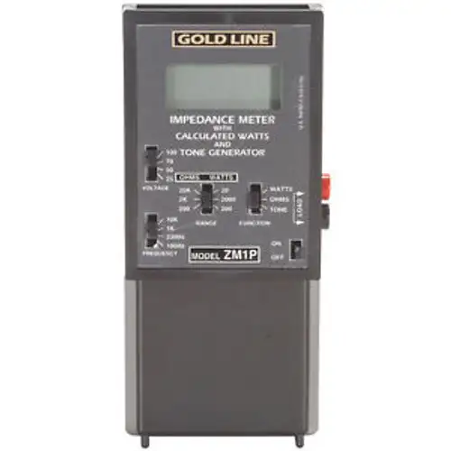 Gold Line Zm-1P Impedanzmessgerät mit Schutzrelais 390-827