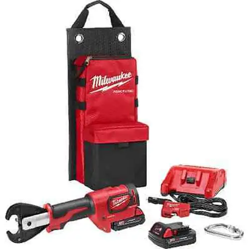 Milwaukee 2678-22 M18 6T Utility Crimper Kit mit D3 Rillen Snub Nose