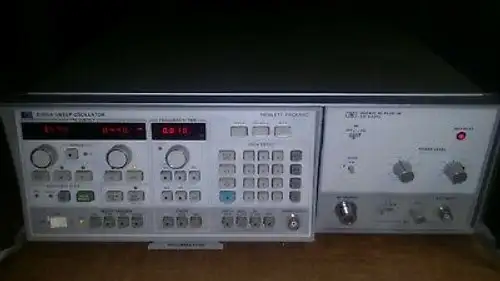 HP 8350A 86240C 3.6-8.6GHz 掃頻振盪器和射頻插件