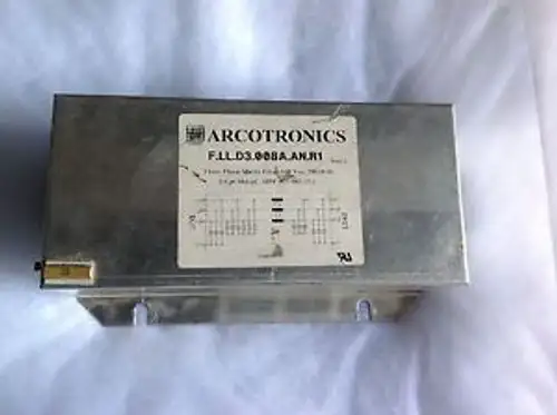 ARCOTRONICS F.LL.D3.008A.AN.R1 THREE PHASE MAINS FILTER