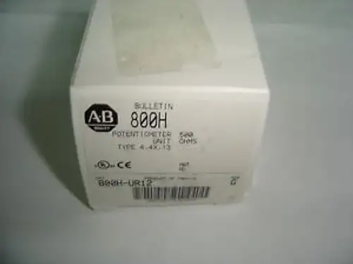 Allen Bradley 800H-Ur12 Potentiometer 500 Ohms