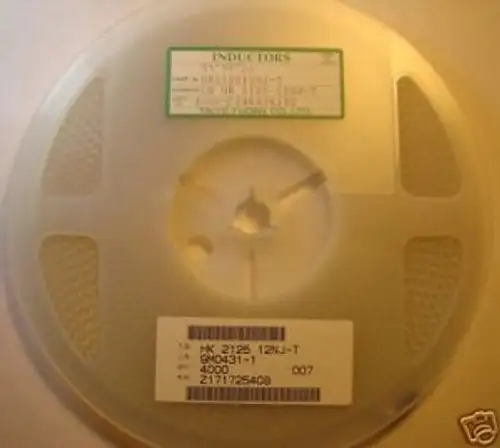 TAIYO YUDEN 0805 12nH Inductor HK212512NJ-T Qty.4000