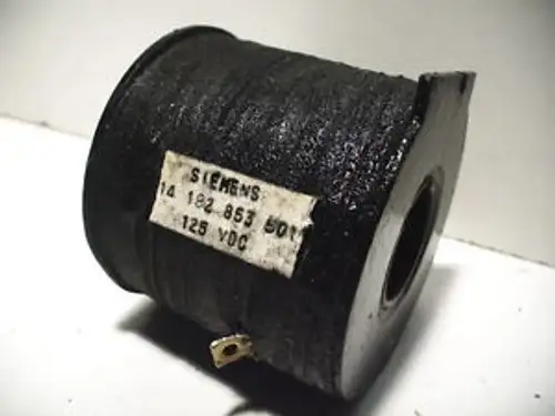 Siemens 14-182-853-501 14182853501 Quantity 125Vdc Coil
