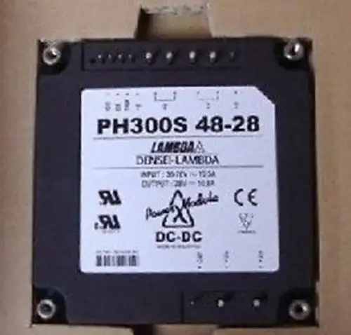 Ph300S48-28 1-Output 300W Dc-Dc Reg Pwr Supply Module Tdk-Lambda Corporation