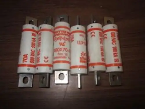 Ferraz Shawmut A60X70-4Ti 70A 600V Amp-Trap Semiconductor Fuses 6