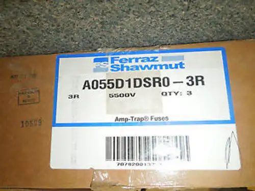 Ferraz Shawmut 5500V Amp-Trap Fuses - A055D1Dsr0-3R -