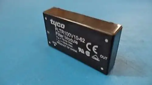 Tyco Fltr100V10-62 Filter Module 75V 10A Max Dc Input Case Of 128