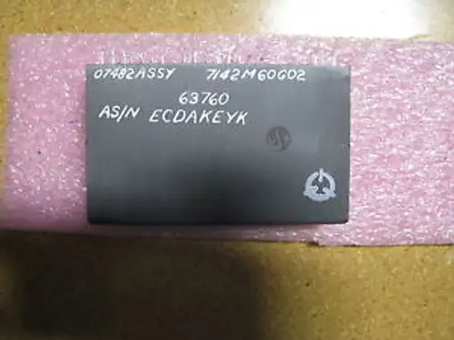 GENERAL ELECTRIC RESISTOR ASSEMBLY # 7142M60G02 NSN: 5905-01-273-5109