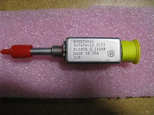 HONEYWELL / KLIXON THERMAL RESISTOR # 547470-12 NSN: 5905-00-759-2294
