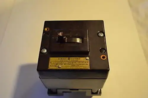 General Electric P/N 6319452-G-1 Air Circut Breadker Type Ah-10N 125Vac/Dc