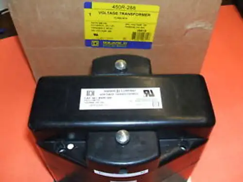 New Square D Transformer 450R-288 Primary 288 V Secondary 120 V
