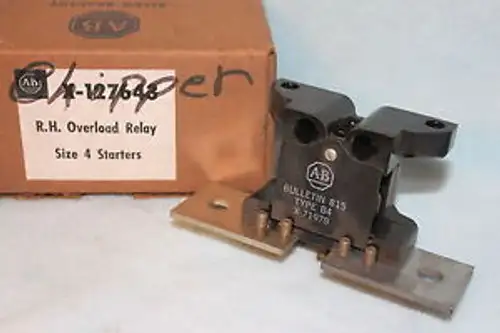 New Allen Bradley X-71978 R.H. Overload Relay (55)