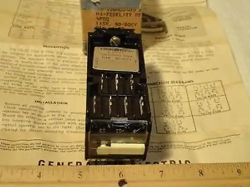 NEW GE GENERAL ELECTRIC CR120K004-09AA 115 V HI-FIDELITY RELAY COIL 50/60CY