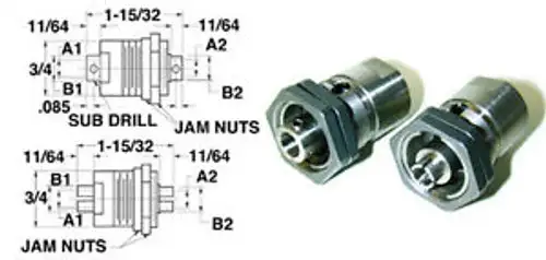 Sterling Instrument S9906A-MM7S-03 Adjustable Precision Inline Slip Clutch