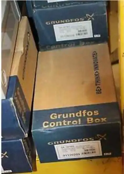 NEW GRUNDFOS SUBMERSIBLE MOTOR CONTROL SA-SPM5 1/2HP 91126209 WITH RUN CAPACITOR