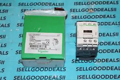 Schneider Electric LC1-D0-9G7 DC Contactor 120VAC LC1D09G7