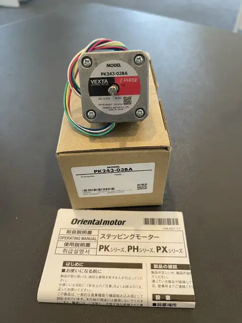 PK243-03BA VEXTA 2-Phase Double Shaft Stepper Motor
