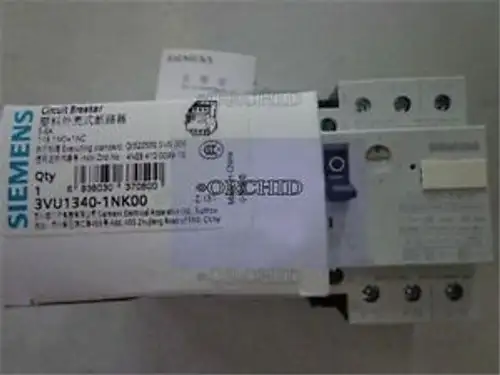 Siemens 3VU1340-1NK00 斷路器
