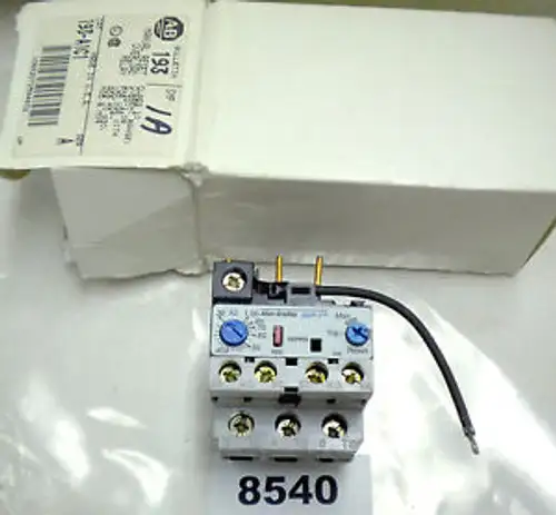 (8540) Allen Bradley Manual Reset Overload Relay 193-A1C1