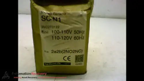FUJI ELECTRIC SC N1 100-110V/50HZ 110-120V/60HZ Magnetkontaktor