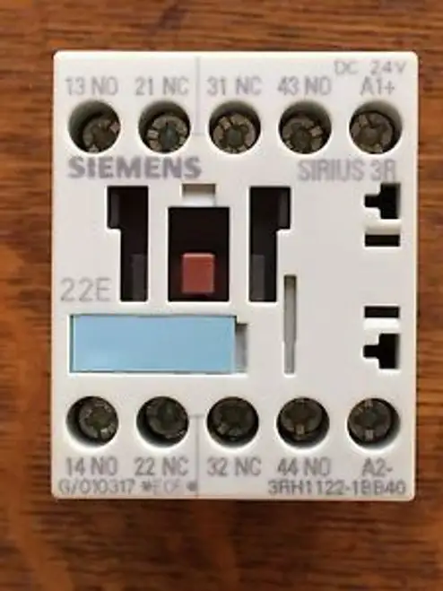 Siemens 3RH1122-1BB40 3RH11221BB40 24VDC 10A 控制繼電器 2NO/2NC