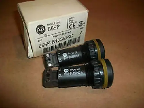 2Pc Allen Bradley Signal Buzzer 855P-B10Sep22