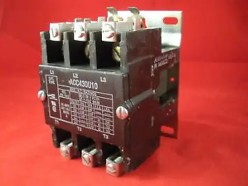Arrow Hart Contactor ACC430U10 2 3 4 Pole ACC-430-U10 50amps Relay 600vac